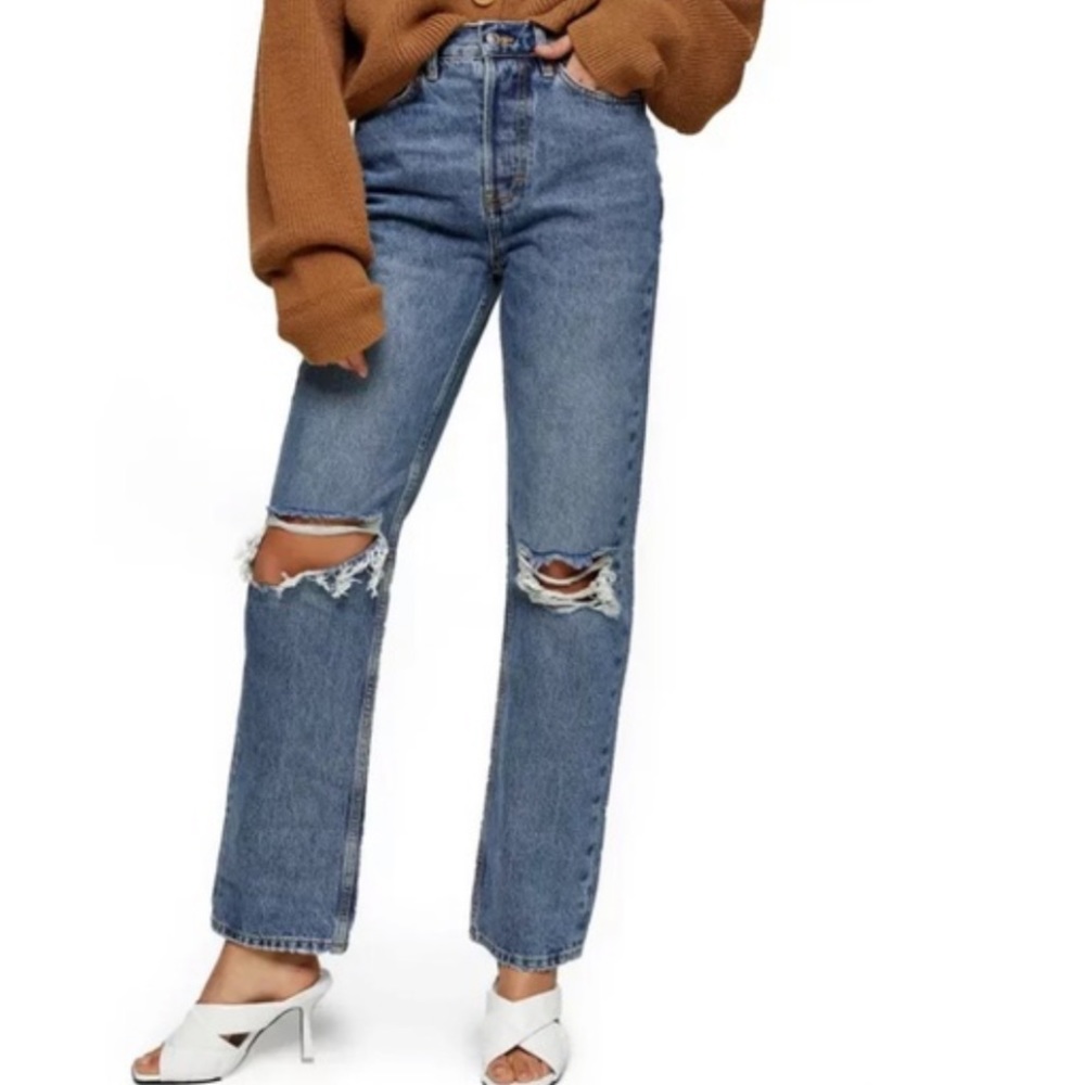 Top shop dad jeans